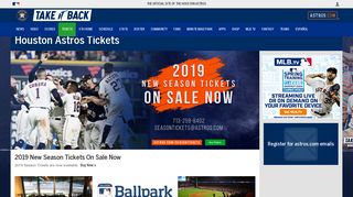
                            3. Houston Astros Tickets | Houston Astros - MLB.com - My Astros Tickets Portal Page