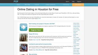 
                            3. Houston - POF.com - Plenty Of Fish Houston Portal
