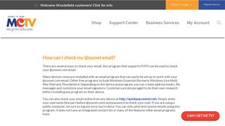
                            4. How can I check my @sssnet email? - MCTV