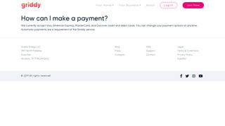 
                            8. How can I make a payment? | Go Griddy - Griddy Portal