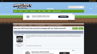 
                            7. How can I tell if my Curse account is merged with my Twitch ... - Curse Account Sign Up
