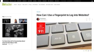 
                            3. How Can I Use a Fingerprint to Log into Websites? - Lifehacker - Use Fingerprint To Portal To Websites Windows 10