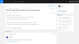 
How Change /guest/s/default/ for login portal page? | Ubiquiti ...
