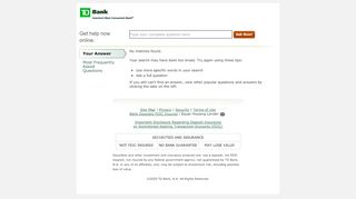 
How do I accept an incoming payment with Send ... - TD Bank
