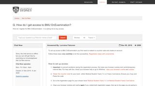 
                            6. How do I get access to BMJ OnExamination? - Ask Us Now - Www Onexamination Com Portal