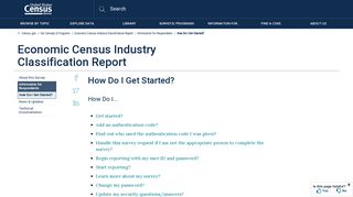 
                            4. How Do I Get Started? - Census Bureau - Https Portal Census Gov