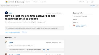 
                            6. How do I get the one time password to add roadrunner email to ... - Https Selfcare Twcc Com Index Cfm Method Login Login
