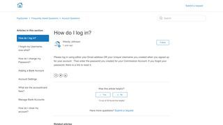 
                            5. How do I log in? – PayQuicker - Payquicker Com Login