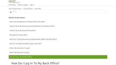 
How Do I Log In To My Back Office? – Heart & Body Naturals
