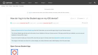 
                            7. How do I log in to the Student app on my iOS de... | Canvas ... - Vmc Lms Login