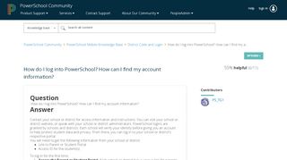 
                            1. How do I log into PowerSchool? How can I find my a ... - Hrsb Powerschool Portal