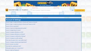 6. How do I login or create an account in Words with Friends on ... - Zynga Sign In Account