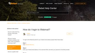 
                            5. How do I login to Webmail? – Rebel.com Help Center