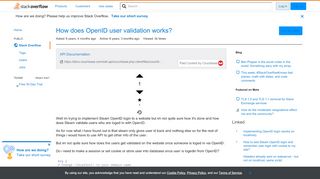 
                            5. How does OpenID user validation works? - Stack Overflow - Https Steamcommunity Com Openid Portal