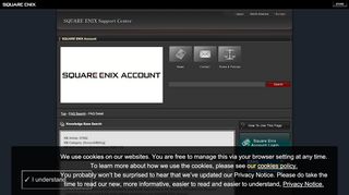 
                            7. How does the login restriction work? - SQUARE ENIX Support ... - Square Enix Account Management System Portal Page