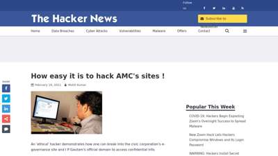 How easy it is to hack AMC's sites - The Hacker News