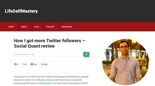
                            7. How I got more Twitter followers - Social Quant review ... - Social Quant Login
