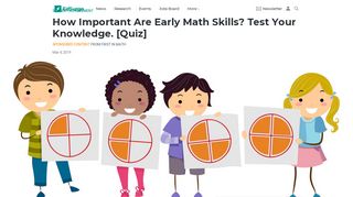 
                            8. How Important Are Early Math Skills? Test Your Knowledge ... - Firstinmath Com Sign In