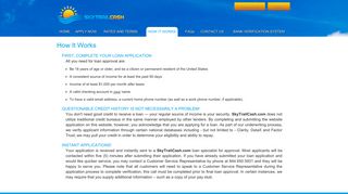 
                            7. How It Works - SkyTrailCash.com - Skytrail Cash Portal