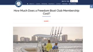 
How Much Does a Freedom Boat Club Membership Cost?

