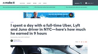 
                            1. How much money NYC Uber, Lyft and Juno drivers can earn ... - Juno Driver Sign Up