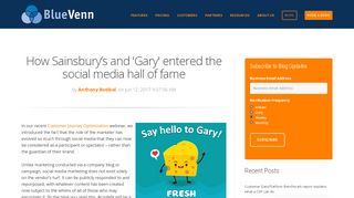 
                            8. How Sainsbury's and 'Gary' entered the social media hall of ... - Sainsburys Touchpoint Login