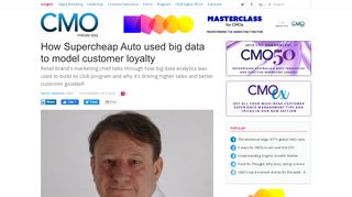 
                            5. How Supercheap Auto used big data to model customer loyalty - Super Cheap Club Plus Portal