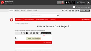
                            5. How to Access Data Angel - Vodafone Fiji - Vodafone Fiji Pocket Wifi Portal