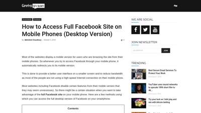 
                            6. How to Access Full Facebook Site on Mobile Phones (Desktop ...