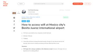 
                            7. How to access wifi at Mexico city's Benito Juarez international ... - Infinitummovil Login