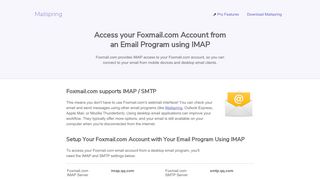
                            5. How to access your Foxmail.com email account using IMAP - Www Foxmail Com Login