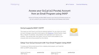 
How to access your Go2.pl (o2 Poczta) email account using ...
