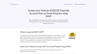 
                            3. How to access your Web.de (WEB.DE Freemail) email ... - Freemail De Web Portal