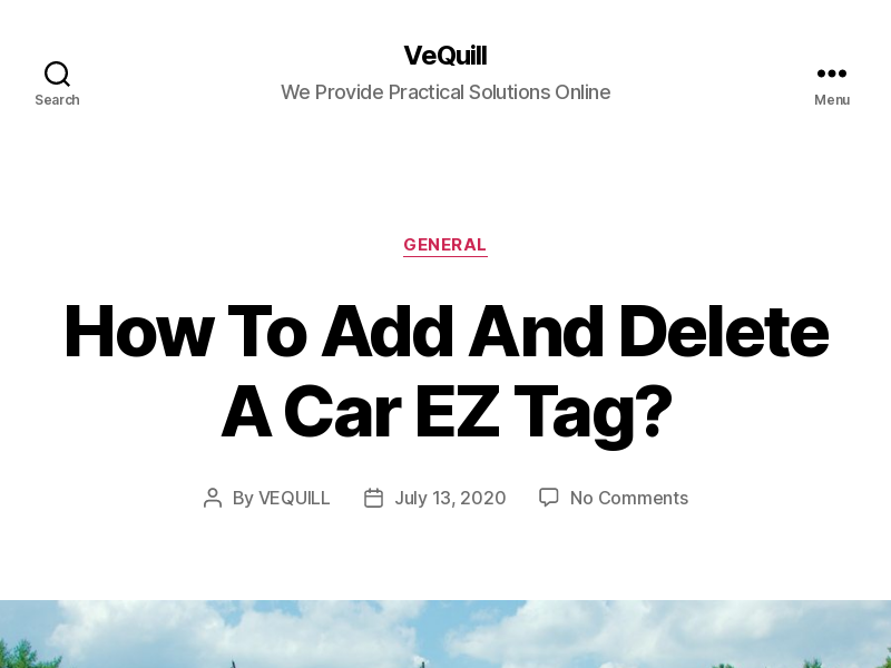 
                            10. How To Add And Delete A Car EZ Tag? - VeQuill
