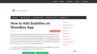 
                            4. How to Add Subtitles on ShowBox App - Moviebox App - Showbox Subtitles Portal