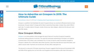 
                            11. How to Advertise on Groupon - The Ultimate Guide - Fit Small Business