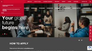
                            9. HOW TO APPLY - Ahlia University - Brunel Evision Portal