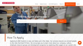 
                            2. How To Apply | BAE Systems - Bae Application Portal