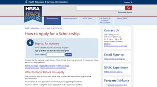 
                            8. How to Apply for a Scholarship | NHSC - Nhsc Scholarship Portal