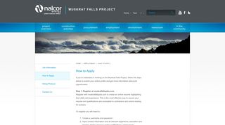 
                            7. How to Apply | Nalcor Energy – Lower Churchill Project - Ibew 1620 Sign In