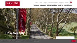 
                            3. How to Apply · Seton Hill University - Seton Hill University Portal