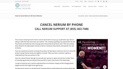 
                            9. How to Cancel Nerium AD Auto-Delivery Nerium AD Nerium ...