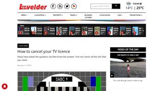 How to cancel your TV licence |Lowvelder - Sabc Tv Licence Portal