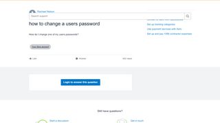 
how to change a users password - Xero Central  

