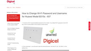 
                            6. How to Change Wi-Fi Password and Username for Huawei ... - Glo Mobile Wifi Login