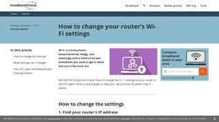 
                            6. How to change your router's Wi-Fi settings - broadbandchoices - Xln Router Portal