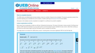 
                            5. How to complete lessons - UEB Online - Ueb Online Portal