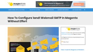 
                            5. How To Configure 1&1 Webmail SMTP In Magento Without Effort - 1and1 Webmail 2 Portal