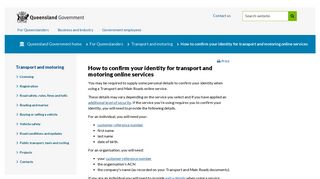 
                            11. How to confirm your identity for transport and motoring online ... - Tmr Portal