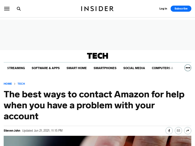 
                            1. How to Contact Amazon Customer Service: Phone, Email, Chat